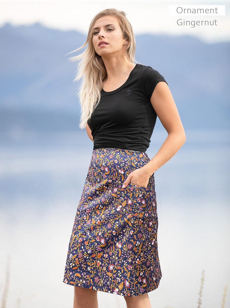 Unclassified - Everyday Pocket Skirt - Glowing Sky New Zealand