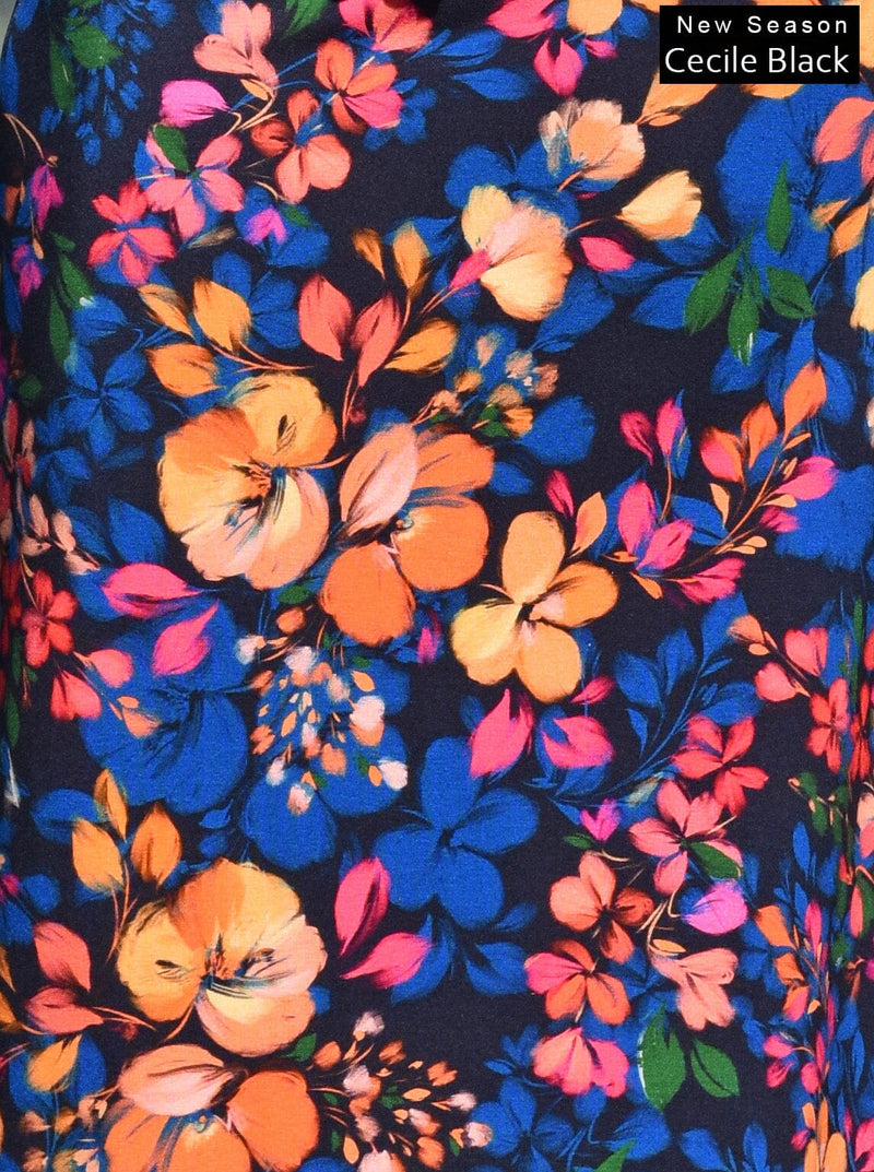 Polyester/Spandex - Maxi Skirt - Glowing Sky New Zealand