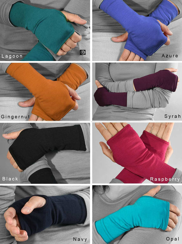 Mid - Merino Hand Warmers - Glowing Sky New Zealand