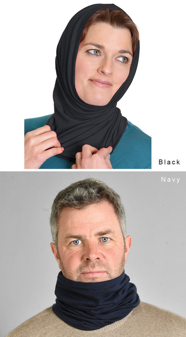 Mid - Merino Multi Tube Neck/Earwarmer/Beanie - Glowing Sky New Zealand