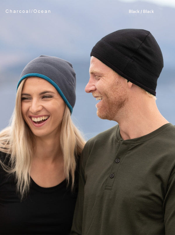 Outer - Merino Outer Beanie - Glowing Sky New Zealand