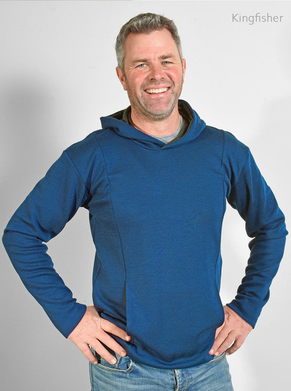 Outermost - Merino Outermost Hoodie - Glowing Sky New Zealand