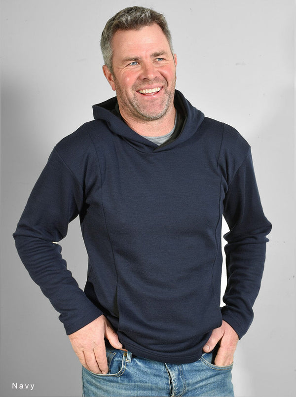 Outermost - Merino Outermost Hoodie - Glowing Sky New Zealand