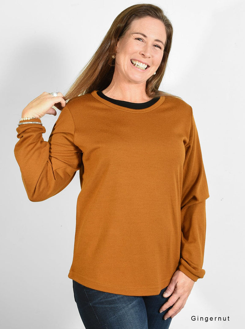 Outer - Merino Relax Jumper - Glowing Sky New Zealand