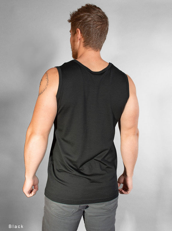 Mid - Merino Singlet - Glowing Sky New Zealand