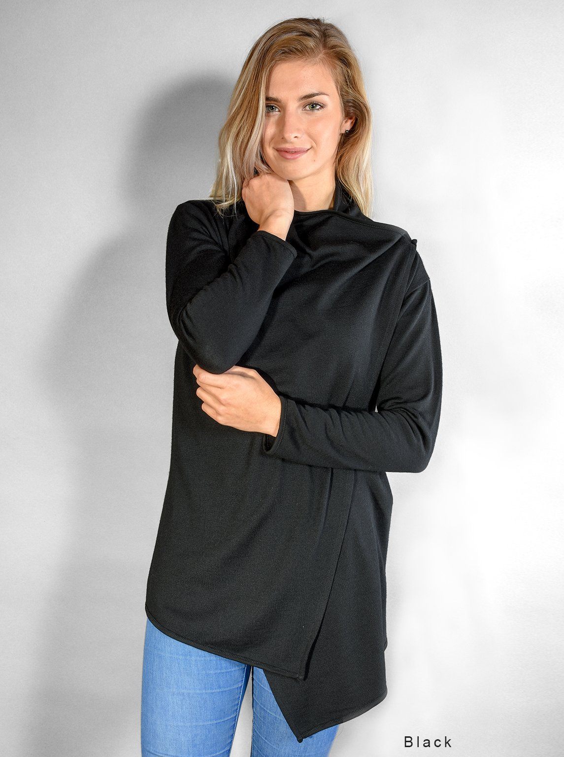 Women's Merino Cross-over Cardigan