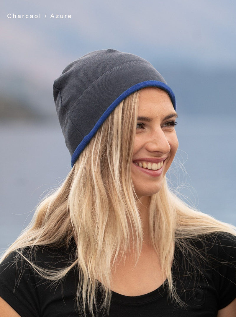 Outer - Merino Outer Beanie - Glowing Sky New Zealand